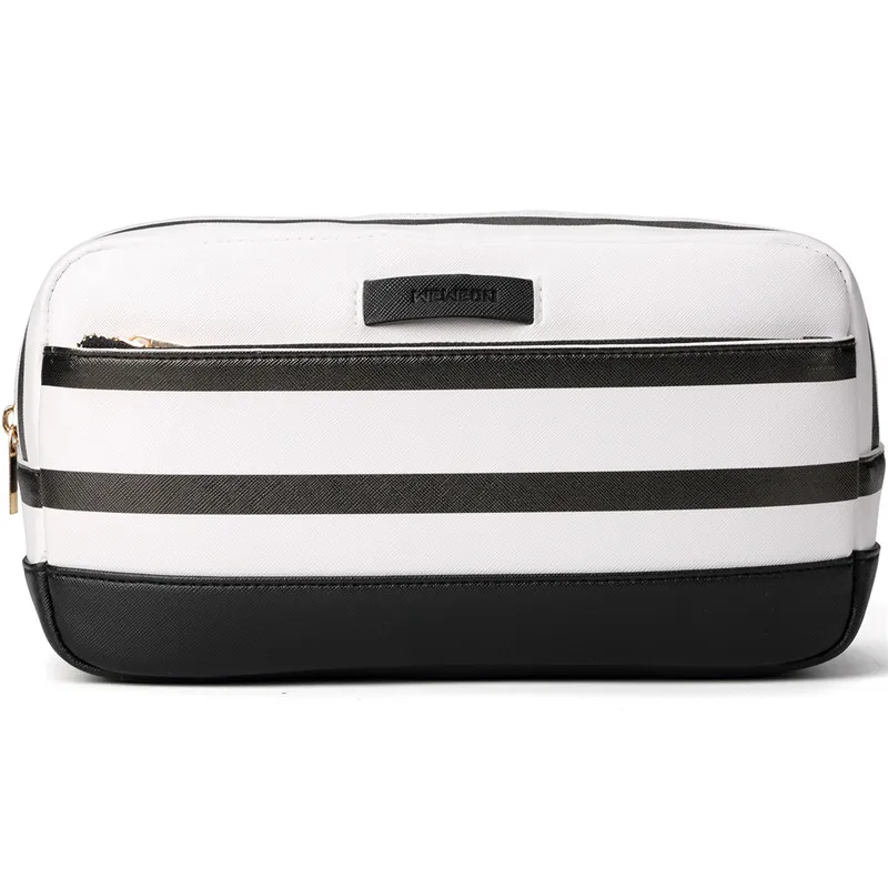 2017 New Fashion Women Cosmetic Bags for Make up Waterproof Leather Travel Toiletry Bag Men Large