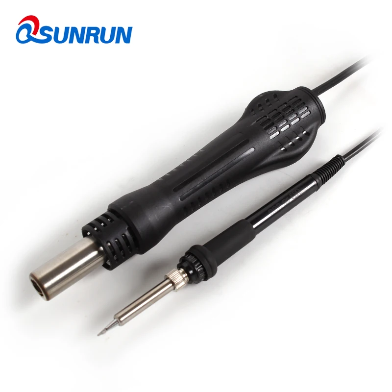 8586 700 Вт 110 В/220 В Qsunrun 2 в 1 SMD паяльная станция сварочный паяльник набор