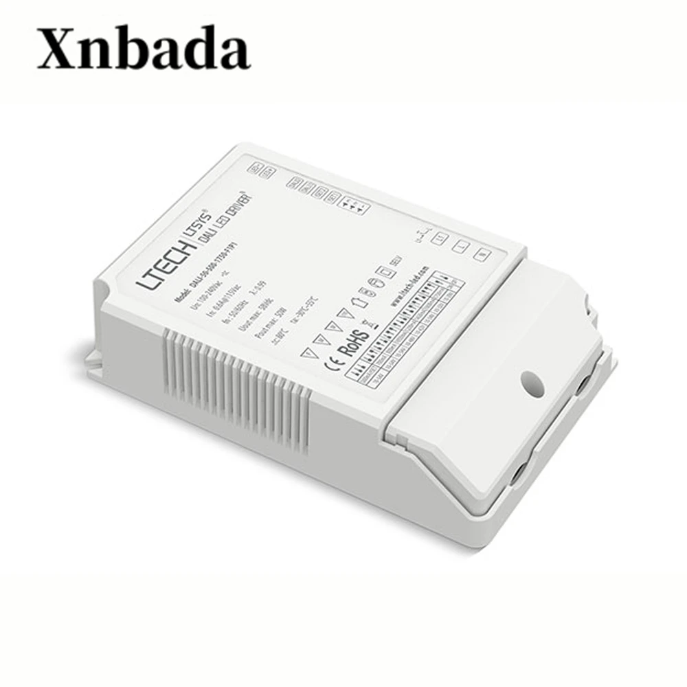 LTECH DALI-50-500-1750-F1P1 Диммируемый драйвер светодиодов AC100-240V вход 50 Вт 500-1750mA выход CC