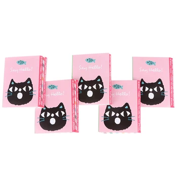 

1 pc Four fold Sticker 180 Pages Sticker Mini Animal Sticky Notes Folding Memo Pad Gifts School Stationery Supplies
