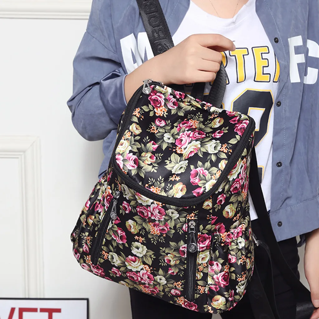 Рюкзак с цветочной вышивкой в китайском стиле, винтажная сумка с этническими мотивами для девушек, Женские уникальные школьные сумки, женские дорожные сумки для рюкзаков# YL5
