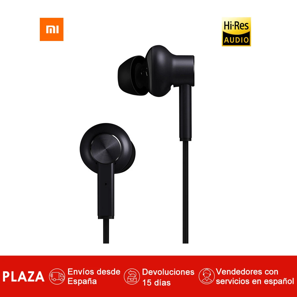 Xiaomi аурикулярная en ла ореха Лос hibrido auriculares con Microfono Кабель де Управление de ANC ruido