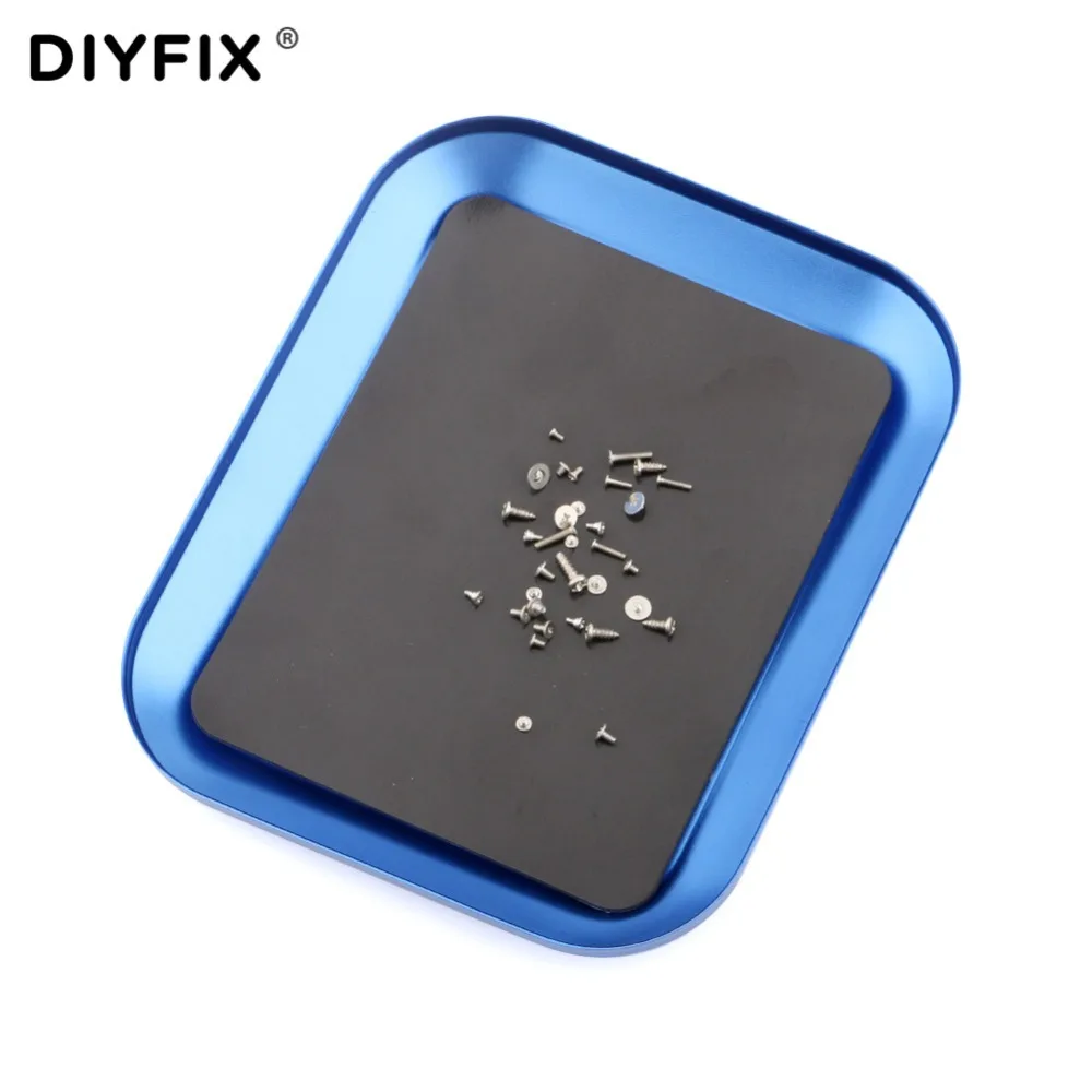 DIYFIX Магнитный Лоток для винтов из алюминиевого сплава лоток хранения