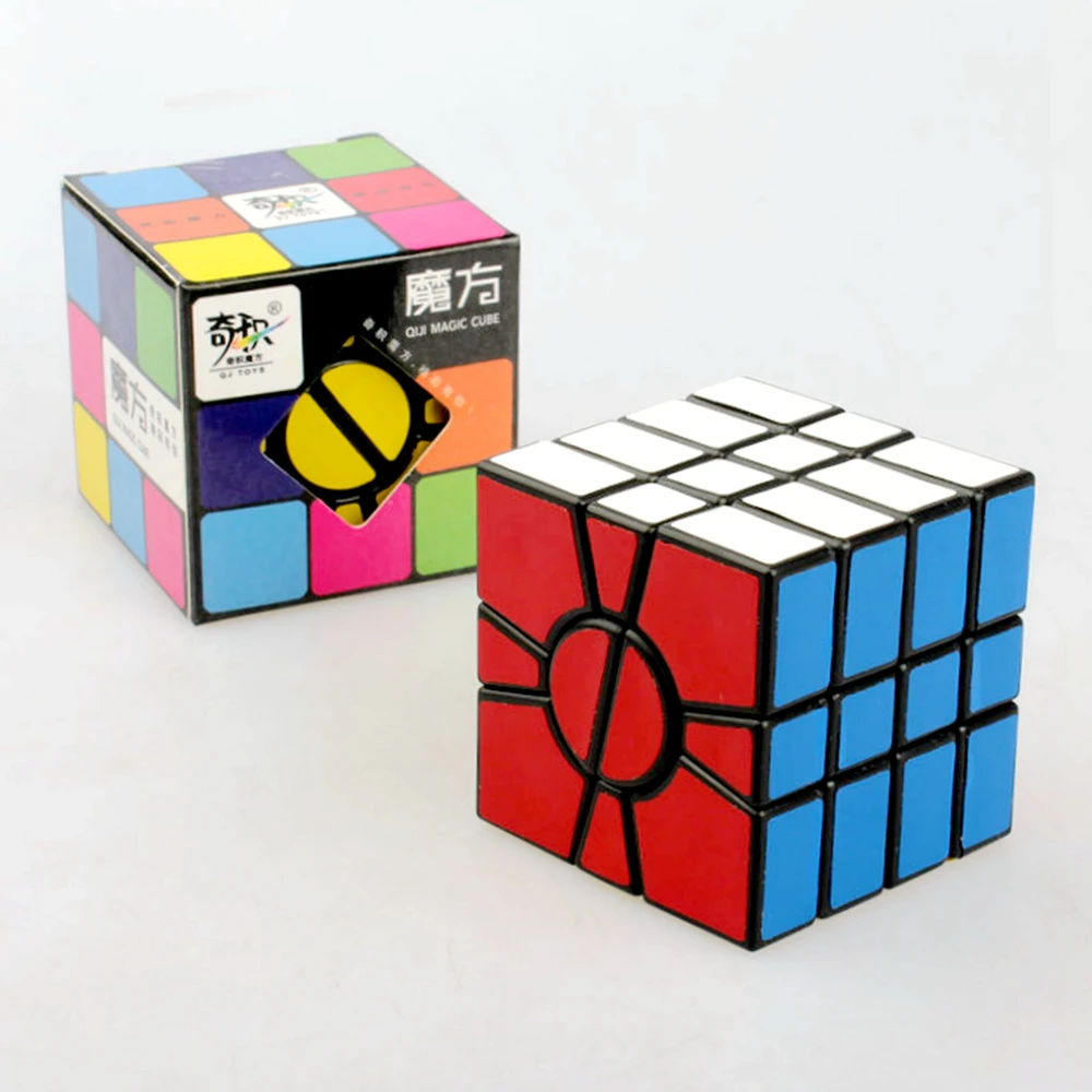 Qiji QJ 4x4x4 кВ Magic Cube Скорость Логические кубики Развивающие игрушки для детей