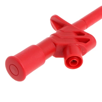 

AIMOMETER 2 Pcs Insulated Test Hook Clip 1000V 10A Flexible Probe High Voltage 4mm Socket