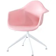 Компьютерный стул бытовой скандинавский стул для отдыха Сетка Красный Современный короткий стул для гостей Американский легкий роскошный де