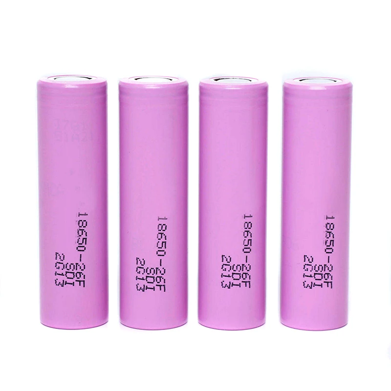

Li-ion battery 18650 2600mAh 3.7v Rechargeable Li-ion Battery ICR18650-26F 26FM for samsung 26f Toys flashlight tools