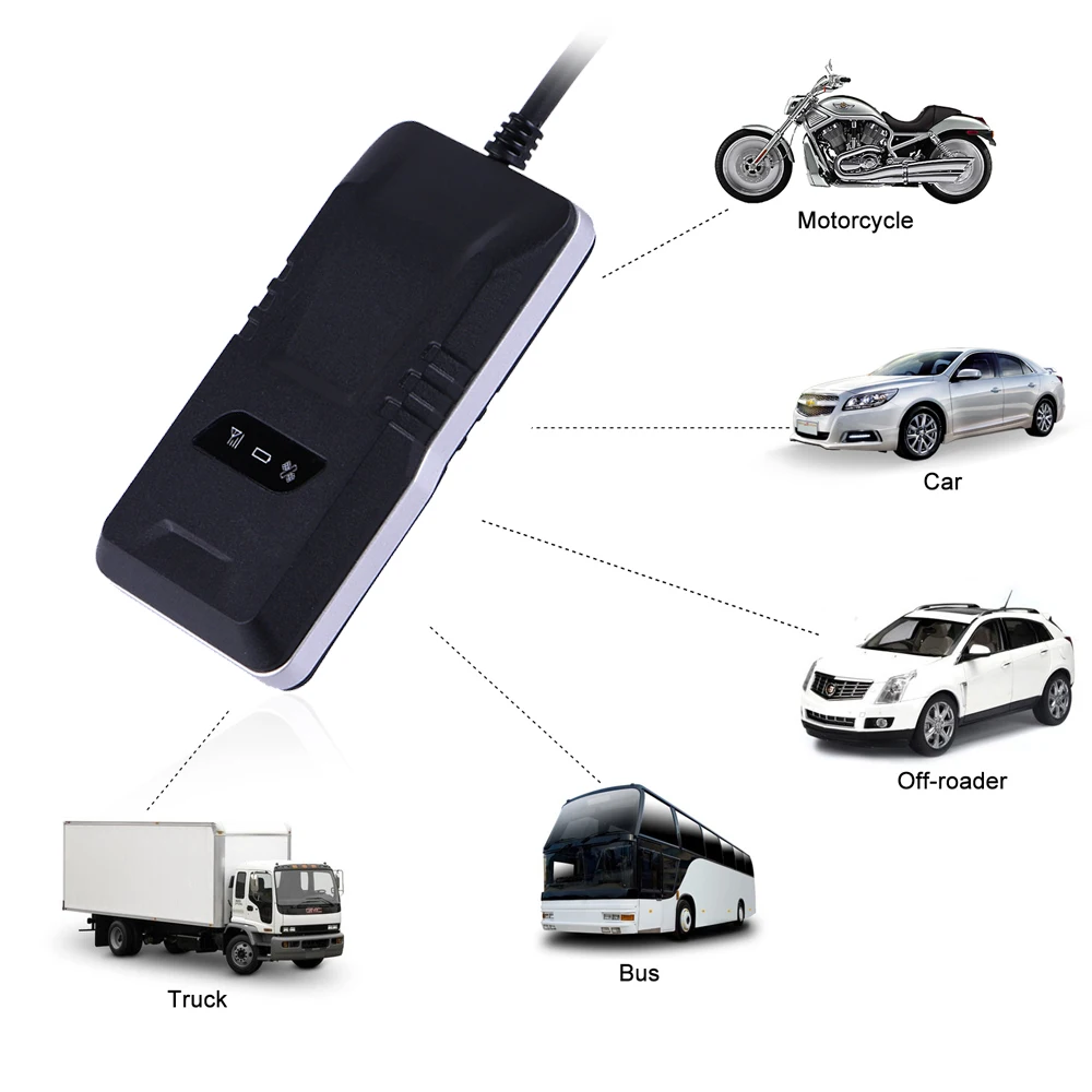 G05 GPS Tracker Car Wateproof IP65 GPS Locator Power Oil Cut Off Tracking Device Remotely Geo-fence Alarm GSM Free Web APP