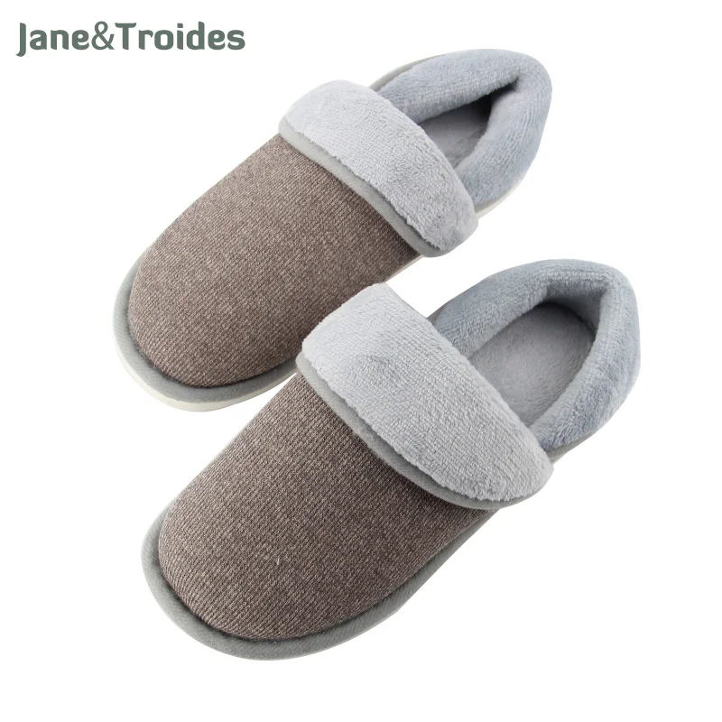 melhor Jane Troides Dobrar Chinelos Em Casa de Inverno Para Os Homens De Pelúcia Quentes Engrosse Piso Anti Derrapante Chinelos Homens Casuais de Alta Qualidade sapatos