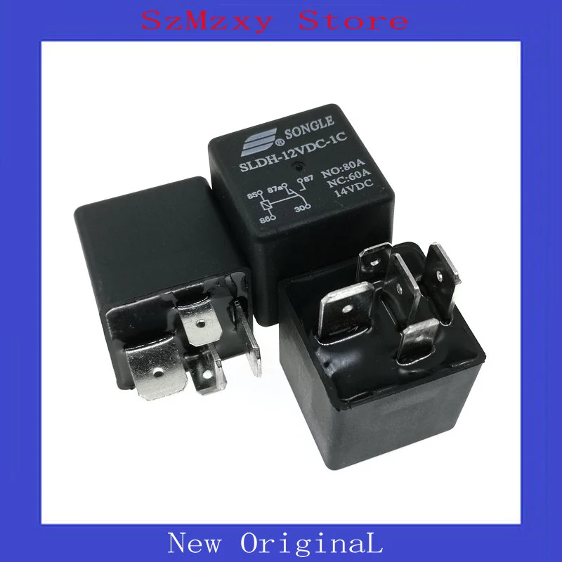 2PCS Song Chuan 871-1C-C-R1 12VDC SPDT Micro Relay 5pins