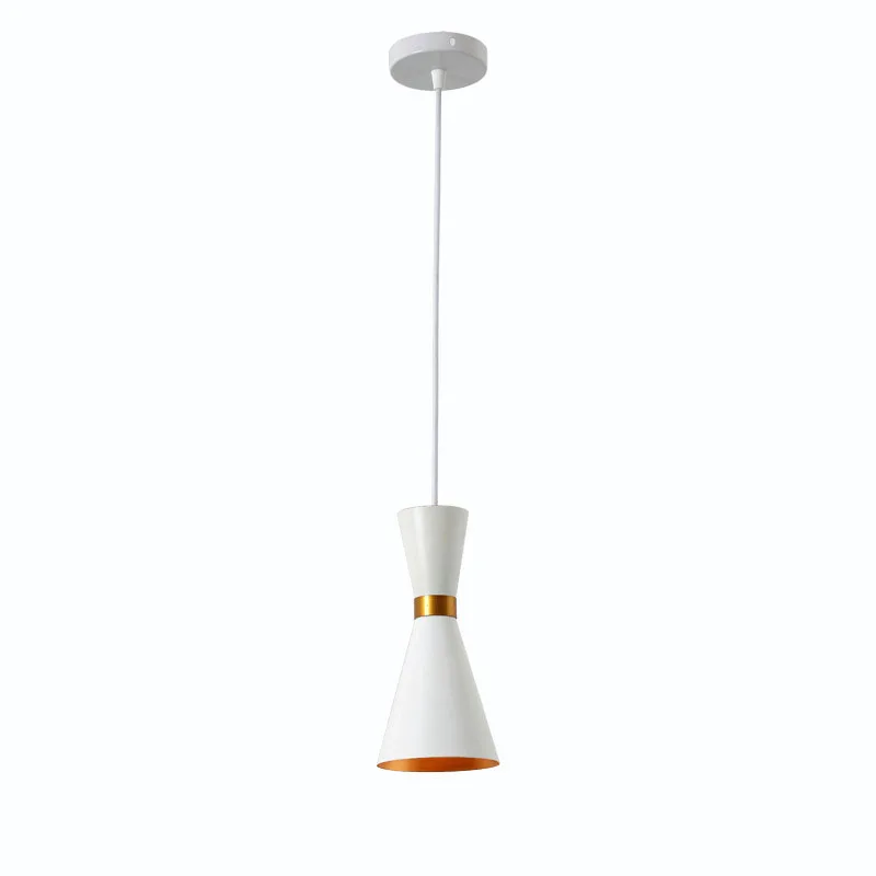 Minimalist Drop Pendant Light Black Aluminum Suspension Pendant Lamp Post Modern Pendant Light Restaurant Dining Nordic Pendant Lights for Home (6)