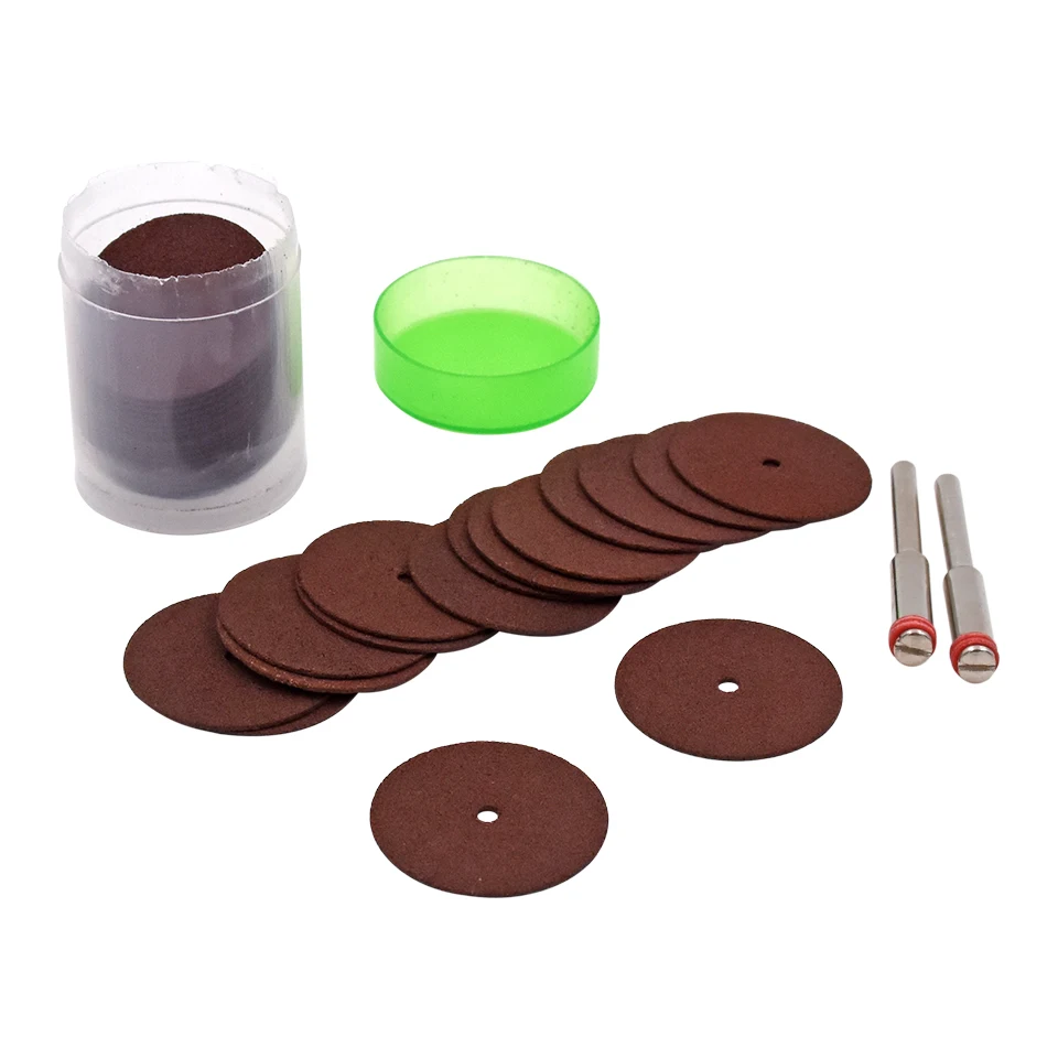 36pcs 24mm Resin Cut off Wheel Cutting Disc Kit For Dremel Rotary Hobby