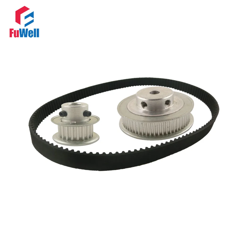Зубчатый шкив HTD3M 20T:60T 96 мм для центрального расстояния|timing pulley|toothed pulleypulley set |