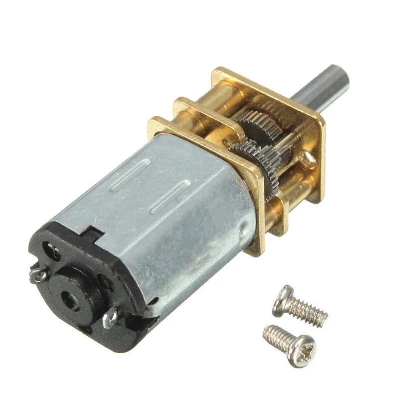 N20 DC12V 100 об-мин мотор-редуктор с высоким крутящим моментом Электрический редуктор