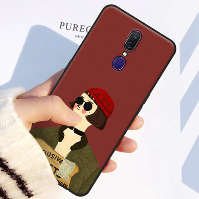 Чехол для OPPO F11 мягкий силиконовый чехол телефона F 11 6 53"|Бамперы| |