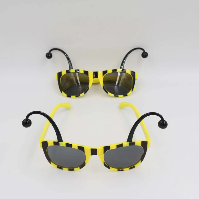 Funny Dance Party Makeup Glasses Bee Antenna Eyeglasses for Masquerade Party