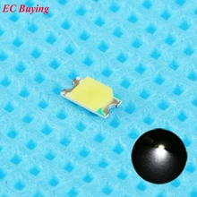 100 шт. 0805(2012) SMD белый светодиодный поверхностный монтаж SMT бисер ультра яркий светильник светодиод светодиодный светильник DIY практика высокий светильник