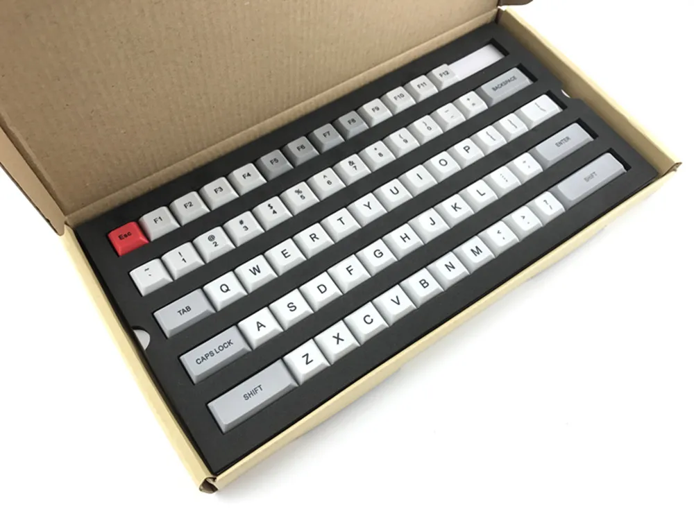 Прохладный Джаз DSA Сублимация краски pbt 108 keycap Kailh Gateron Cherry mx Переключатель клавишные колпачки гранитная раскладка для механической клавиатуры