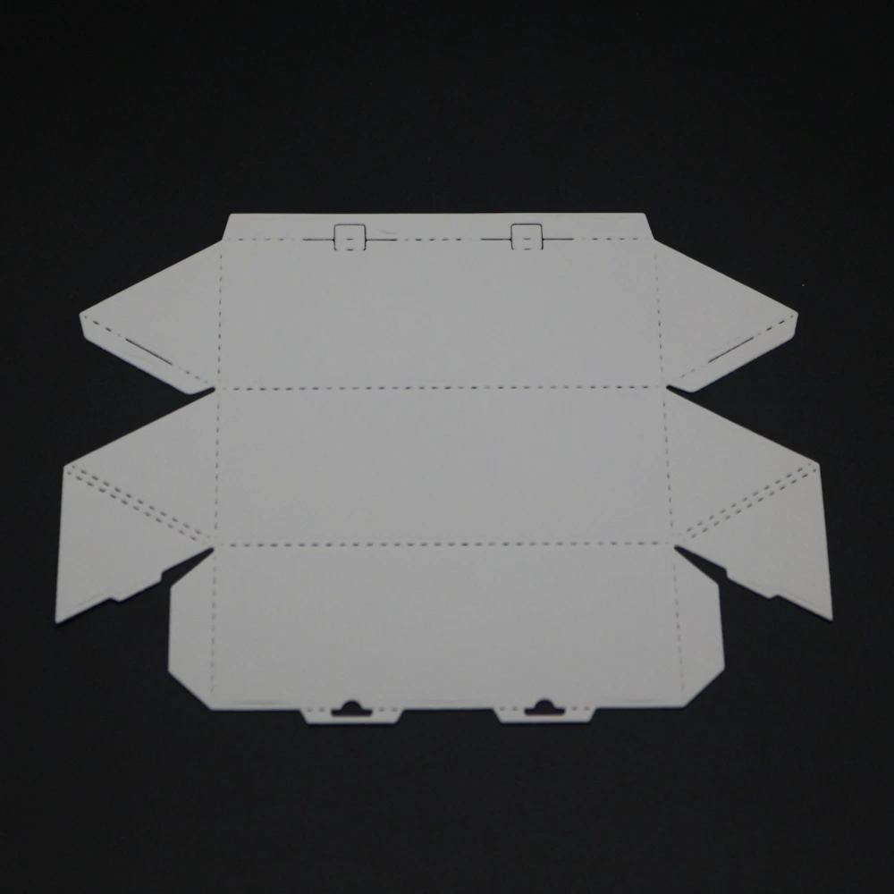 VCD33 коробка сокращений записки резки металла умирает для трафареты для скрапбукинга альбом «сделай сам» бумажные карточки украшения тиснение Складная матрица с