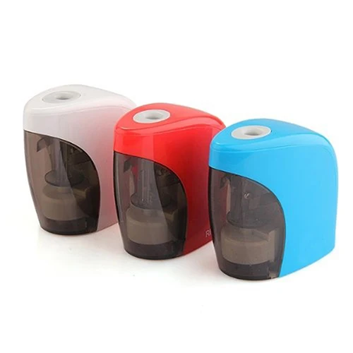 

Electric Pencil Sharpener Automatic Desktop Cutter School Student Stationery Gift