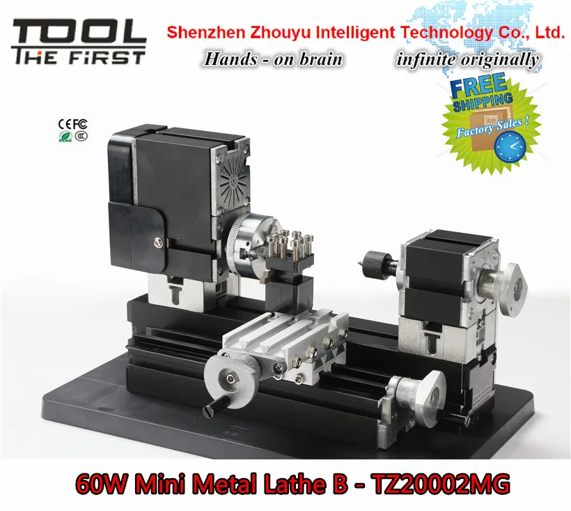 

Factory Sales  Mini Metal Lathe B Family cooltool for woodwork,hobby lathe in model craft making,child gift teach