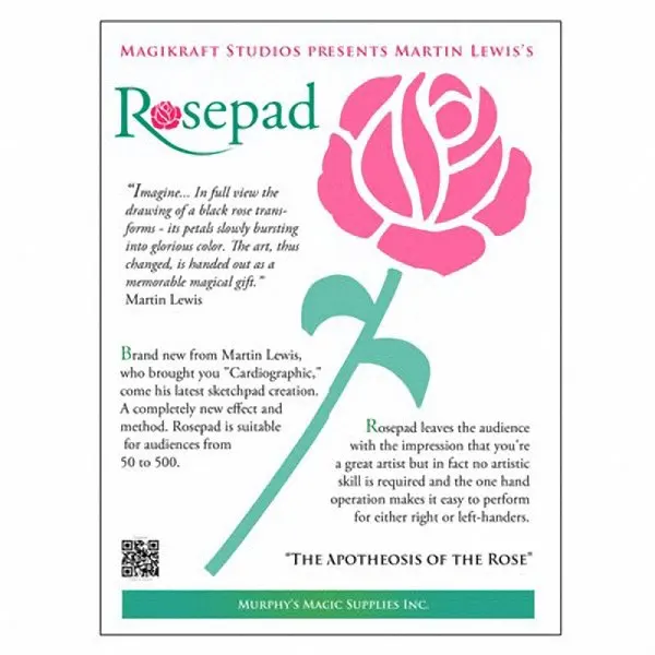 

The Rose Pad (complete kit) - Stage Magic Magic Tricks