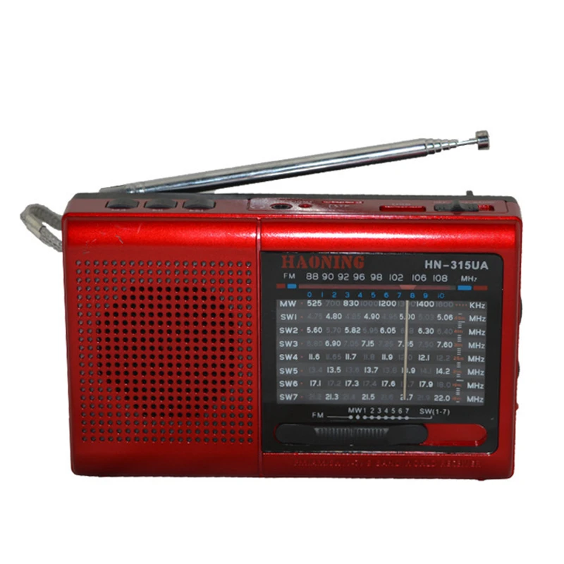 3 FMAMSW Mini Portable Radio Card Neutral Elderly MP3 Player 3 in 1 Speaker Support TF Card&USB Drive Music MP34 Mini FM Radio