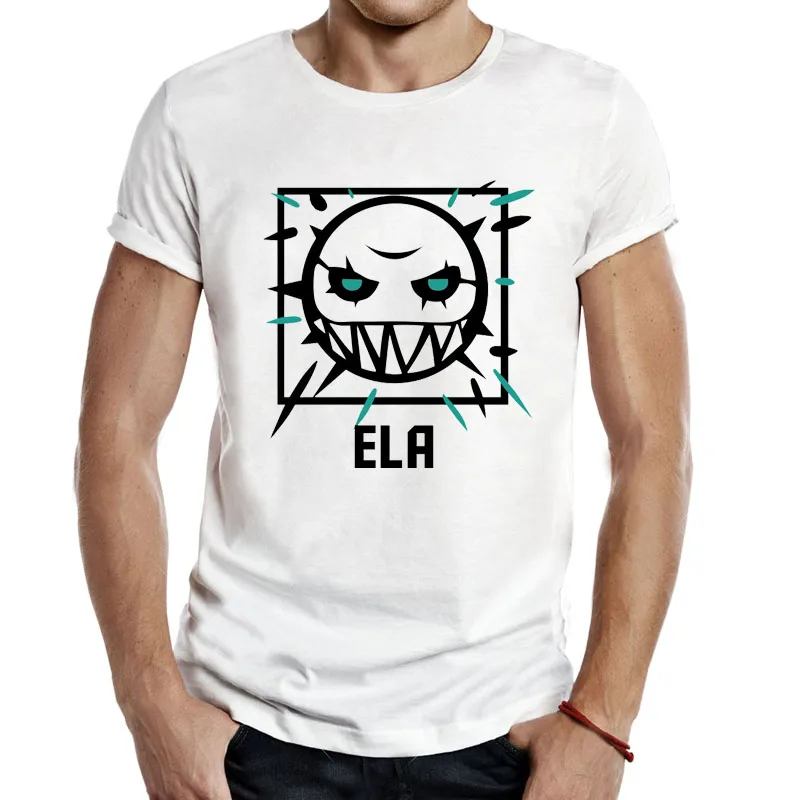 

Men t Shirt Rainbow Six Siege Gaming T Shirt Men Video Game T-Shirts White Casual Fashion Novelty clothes tee Shirt homme