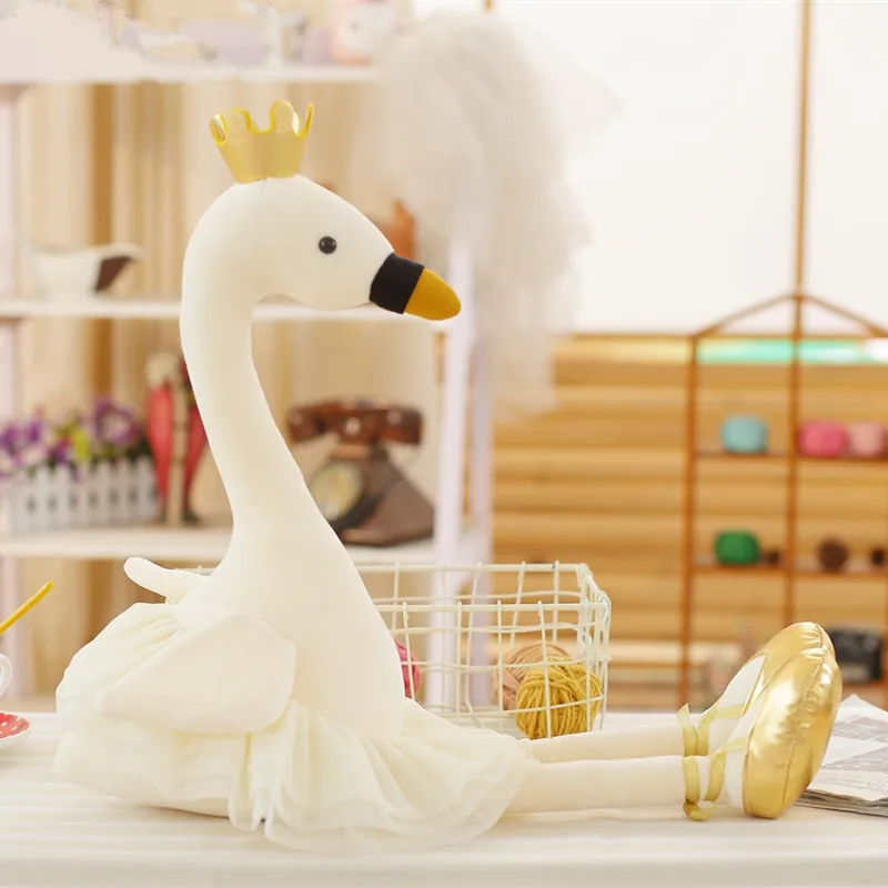 MIAOOWA 1PC 50/80/110CM Giant Lovely Swan Plush Doll Cartoon Animals Toys Soft Pillow Cushion Kids Toy Children Birthday Gifts MIAOOWA 1PC 50/80/110CM Giant Lovely Swan Plush Doll Cartoon Animals Toys Soft Pillow Cushion Kids Toy Children Birthday Gifts