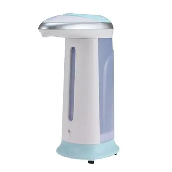 

Automatic hands-free Cream color touchless auto soap dispenser (Blue +White)