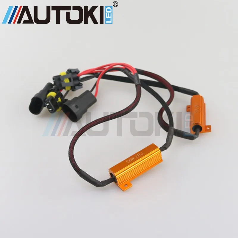 Free-Shipping-2pcs-9005-HB3-9006-HB4-LED-car-Warning-Canceller-Capacitor-Error-Free-Load-Resistor