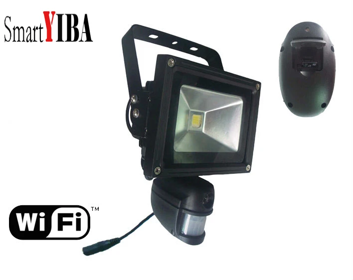 

SmartYIBA 960P 1.3MP WIFI Wireless Outdoor DVR Security Camera LED Light Lamp Night Vision PIR Motion Detection Video Recording