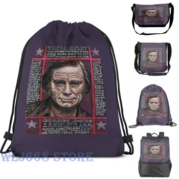 

Funny graphic print shoulder Bags women George Jones Single shoulder backpack travel for men Gym Bag