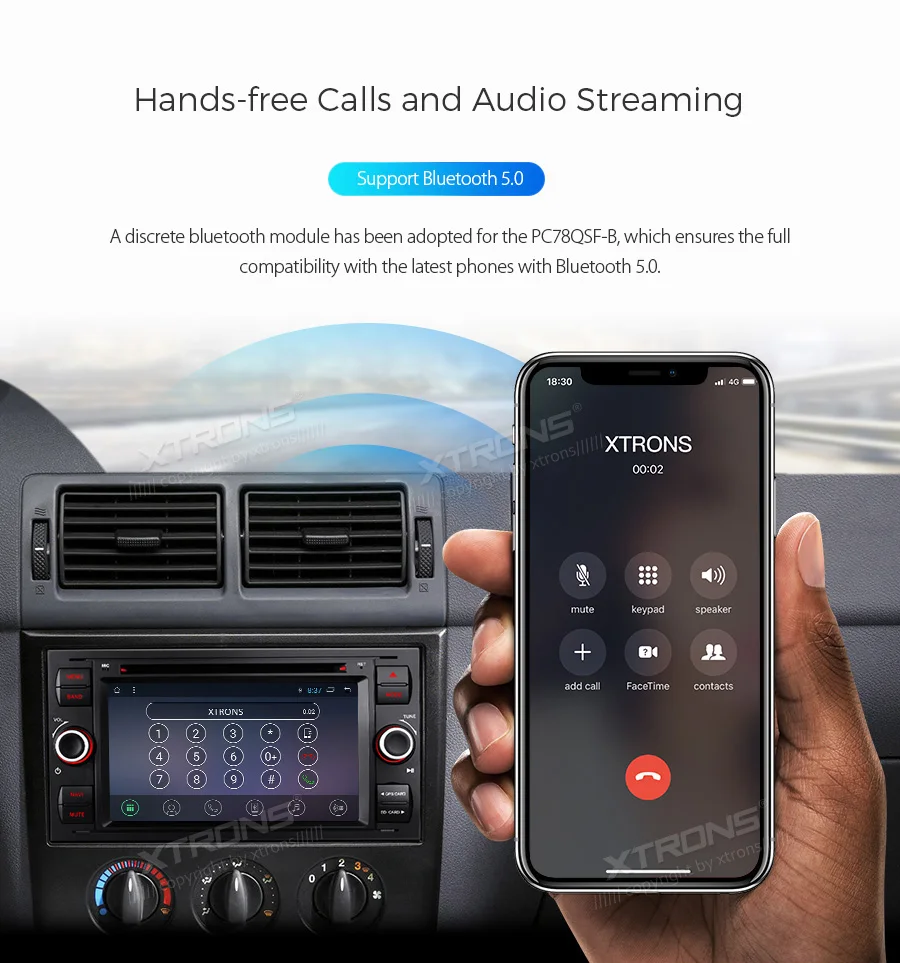 Perfect XTRONS 7" Android 8.1 Car Stereo DVD Player Radio GPS Navigation WIFI TPMS for FORD Focus II C-Max 2005 2006 2007 Fusion Transit 14