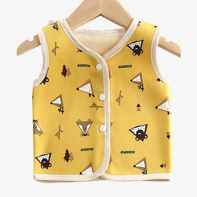 New Children's Vest for Boys Spring Autumn Wool Baby Vests Fashion Waistcoat for Boys Baby Clothes Kids Tops Jackets Colete lightweight spring jacket