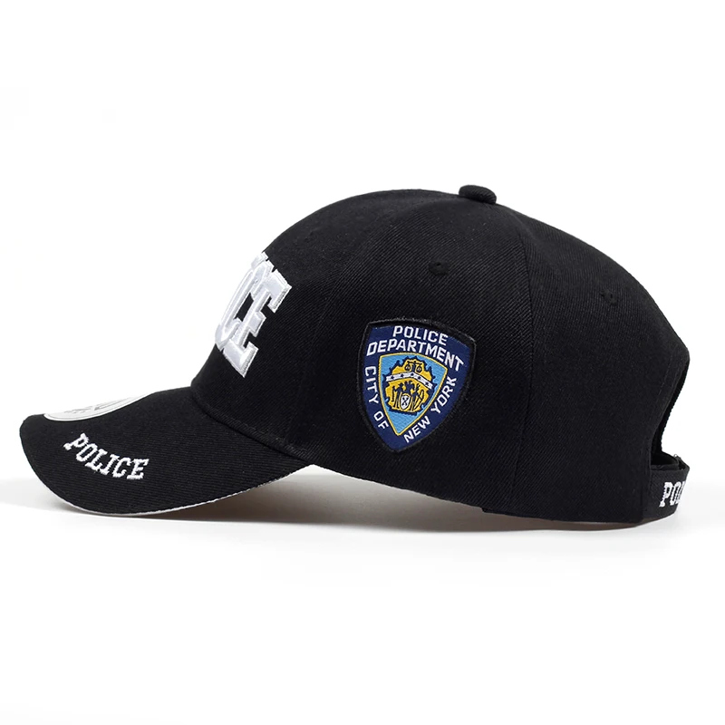 2018 جديد الشرطة رجل التكتيكية كاب SWAT البيسبول كاب الرجال Gorras الفقرة Hombre النساء Snapback العظام Masculino الجيش كاب إلكتروني