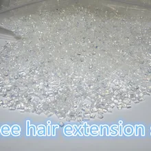 Итальянский Кератиновый клей зерна 1000 г/упак. кератиновая клеевая гранула белого цвета для I tip/U-tip волос