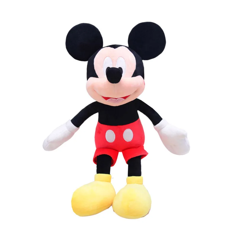 disney Микки Мышь Минни Вт, 30 Вт, 40 см Симпатичные мягкие плюшевые игрушки Kawaii День Рождения украшения подарок на год - Цвет: Mickey Mouse