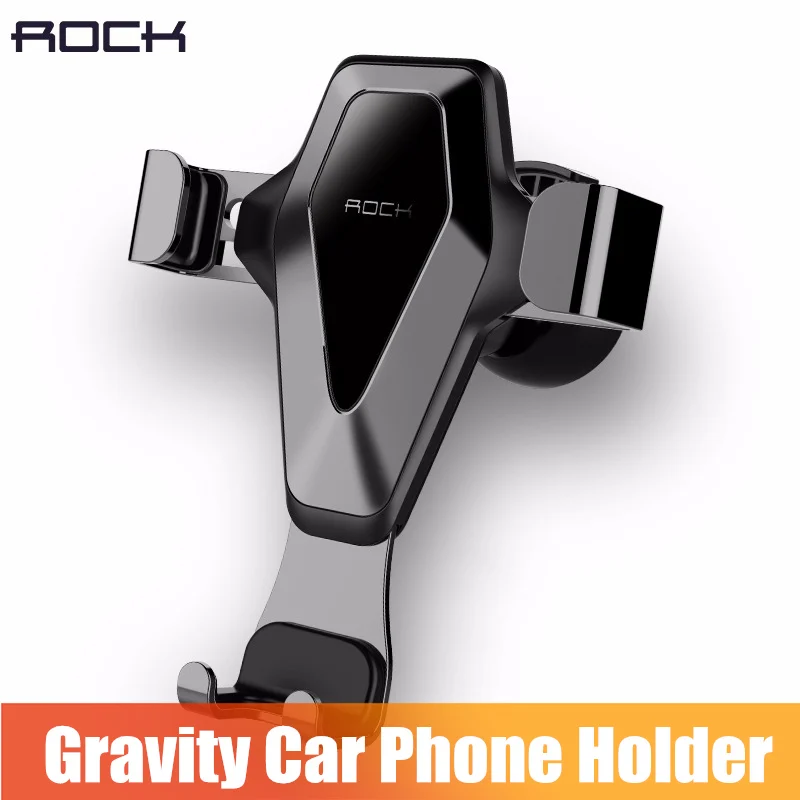 Gravity Car Phone Holder, ROCK Universal Smartphone Grip Air Vent Mount
