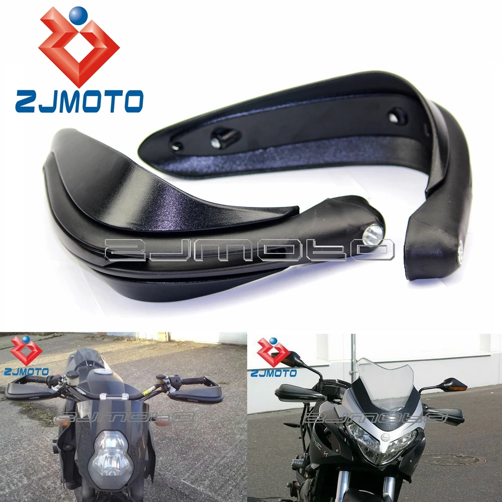 

ZJMOTO Hot Matte Black Universal Motorcycle Motocross Dirtbike MX ATV Hand Guards For Dual Road Handguards Free Shipping