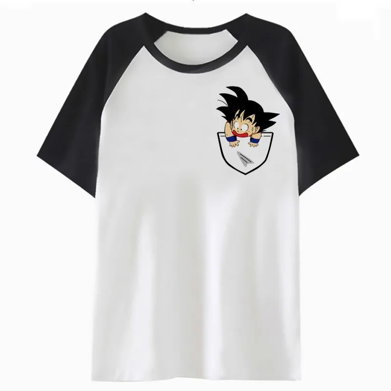 Футболка с драконом и шариком, vegeta, Мужская футболка с супер-saiyan dbz, goku, супер футболка, мужской большой размер, dragon ball z, короткий рукав с круглым вырезом - Цвет: 8209