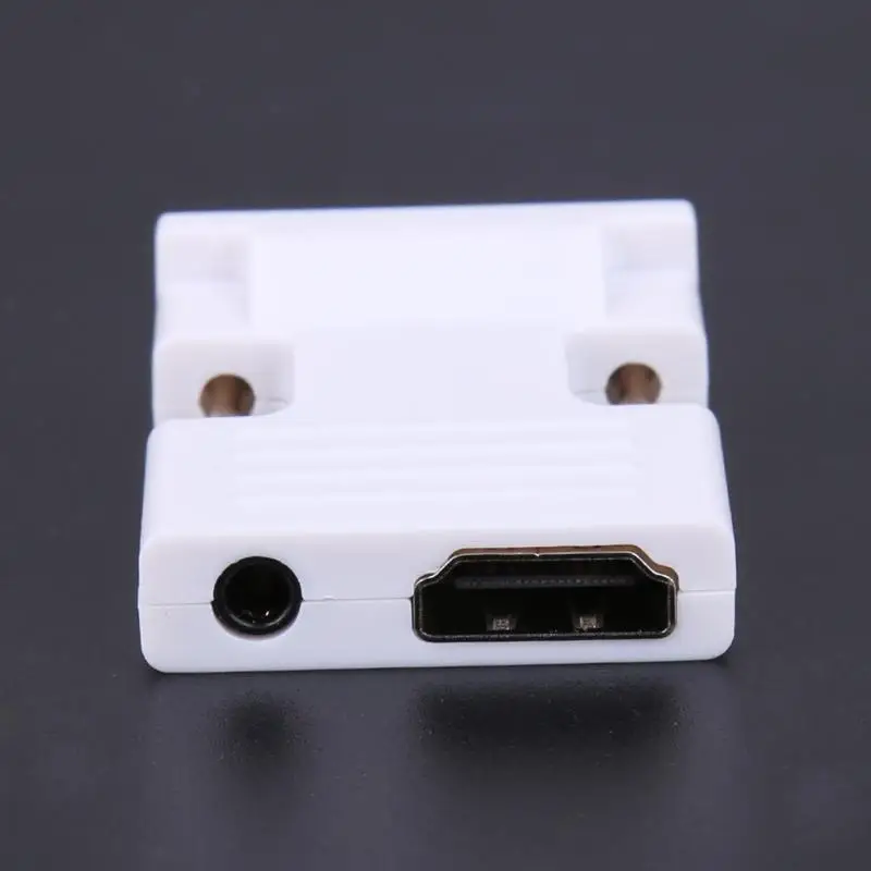 Преобразователь HDMI мама VGA папа с аудио адаптером поддержка 1080P сигнала адаптер