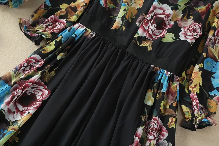 Big black floral dresses (13)