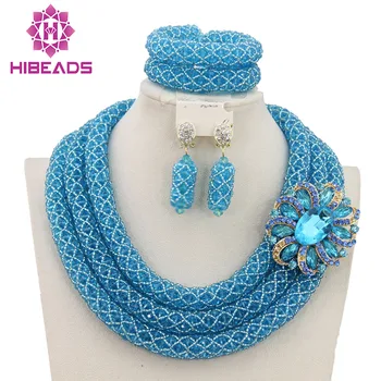 

Beautiful Fashion Beads Set Marvelous Wedding Jewelry Set Handmade Item Free Shipping BN287