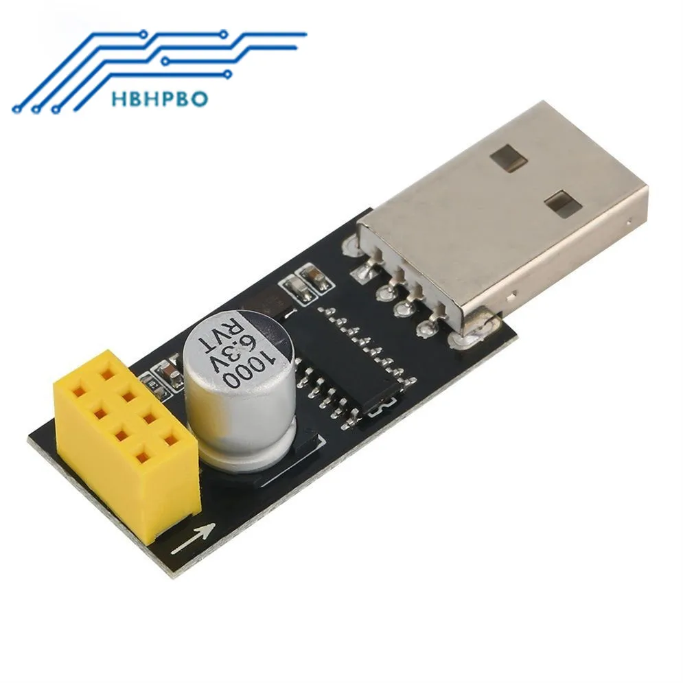 ESP01 программист адаптер UART GPIO0 ESP 01 adaptaterr ESP8266 USB к последовательный Беспроводной Wi