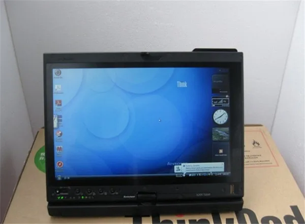  2019 para BMW ICOM A2 RHEINGOLD Software HDD instalado en X201 pantalla táctil portátil plug and pl