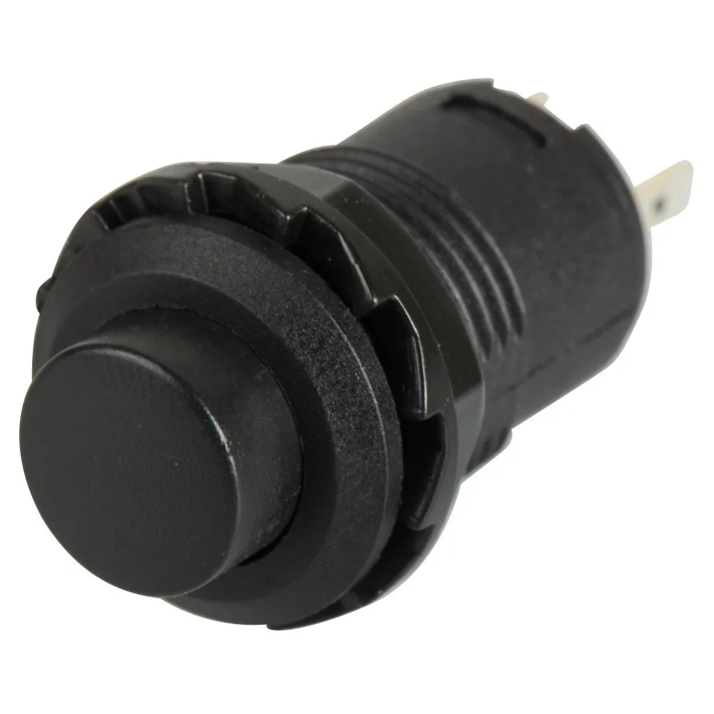 

2 PCS Mini Lockless button reset switch Push OFF- ON Car/Boat/Toys 12mm VE061re P12 0.2