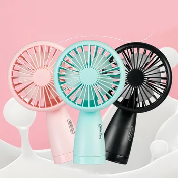 

Portable USB Fan Rechargeable Cooling Fan With LED For Travelling Outdoor Office Creative Desktop USB Cooling Fan