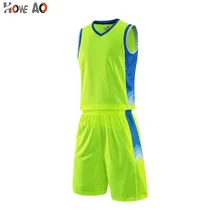 HOWE AO колледж баскетбольные майки Мужские дышащие индивидуальная баскетбольная форма футболки шорты набор