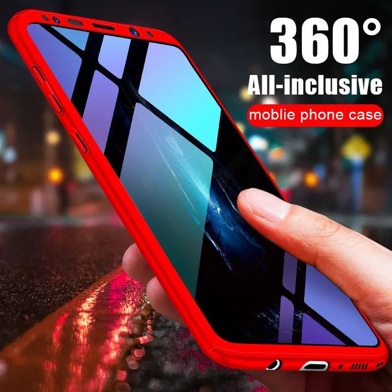 Crouch 360 Полное покрытие телефона Чехлы для samsung Galaxy S8 S9 плюс Чехол защитный ковер Note